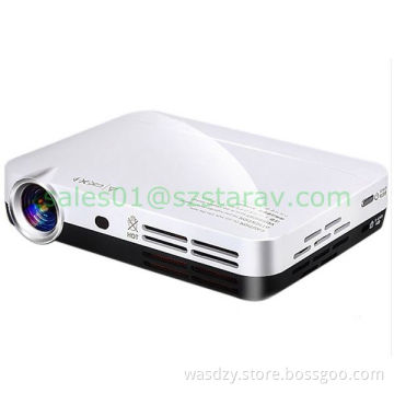 250 Lumens WXGA resolution mini projector 3D display WTL210
